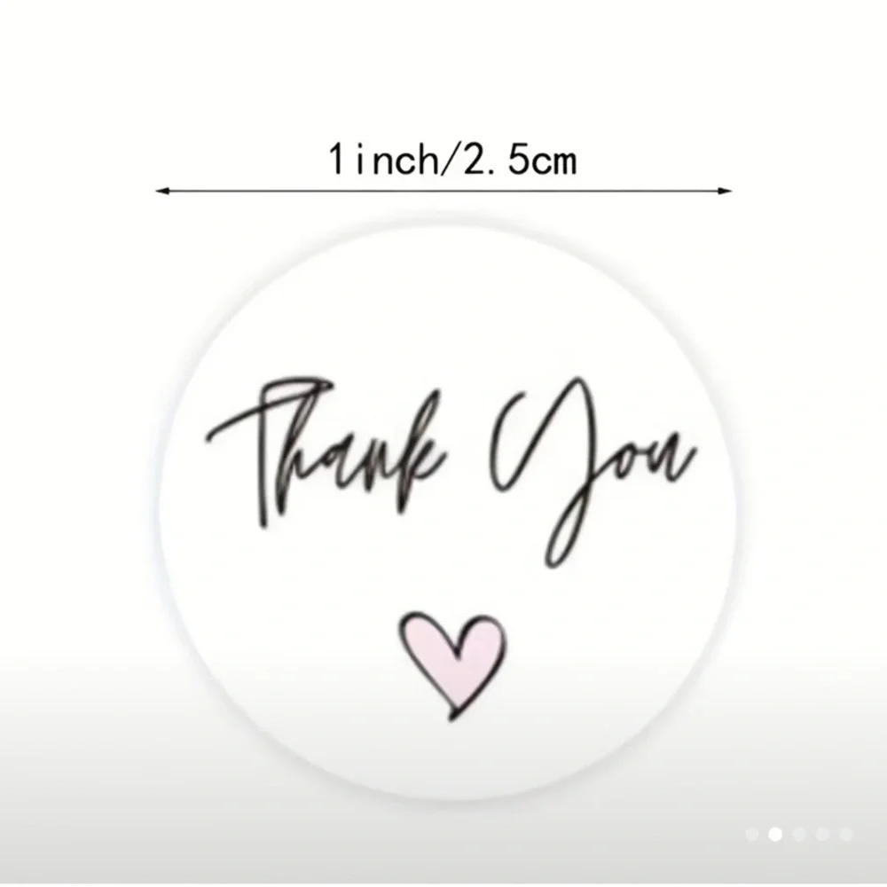 500 pieces thank‎ you stickers